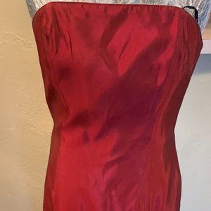 Vintage All That Jazz Prom Dress, Party, Dance, Cruise, Deep Red Size M (8-10)